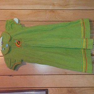 Anavini handed smocked special occasion dress